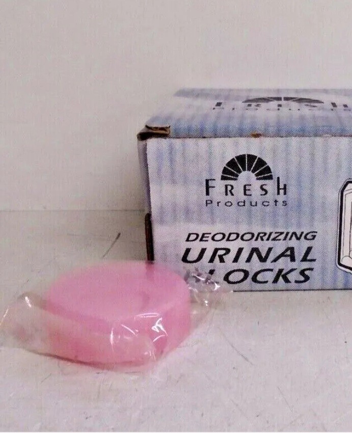 NEW Fresh Products Deodorizing Urinal Blocks 12-PACK | Cherry 4PB-F-012I144M-20