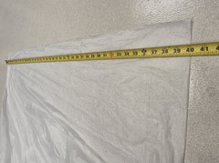 100 Pack White Trash Bags 40-46 Gallon 48″x40″ – 4 Rolls of 25 – Can Liners