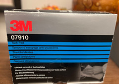 3M Tack Pad 07910, 175 mm x 235 mm (10 pack) Dust trapping cloth 7″ x 9.5″