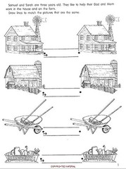 Rod and Staff Homeschool Preschool Activity Workbooks- Set of 4 (for 3 & 4 Ye…