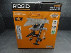RIDGID 9 Gal. 4.25 Peak HP NXT Shop Vacuum Wet Dry Vac HD0900