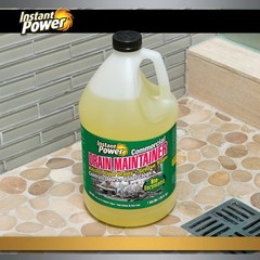 Instant Power Commercial Drain Maintainer – Liquid Enzyme Clog 1 Gallon