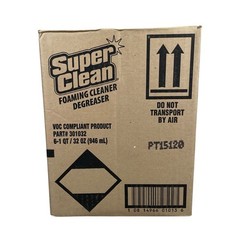 SuperClean Foaming Degreaser Case of 6 – 32oz Spray Bottles Industrial Strength