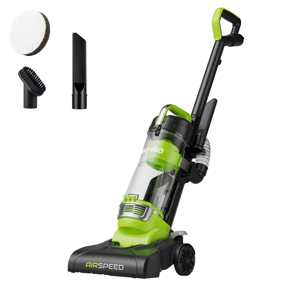 Eureka Airspeed Ultra-Lightweight Compact Bagless Upright Compact, Green