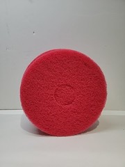Genuine Joe 13″ Red Buffing Floor Pad – 5/carton – Fiber – Red (gjo-90413)