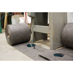 Spilfyter Gff-91Bx Sorbent Roll, 64 Gal, 16 In X 150 Ft, Universal, Gray, 2 Pk
