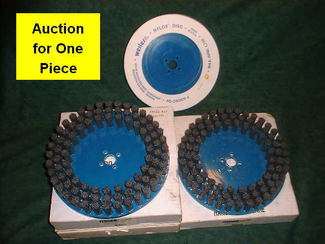 Weiler 85932 10″ Nylox Brush .040/80SC – 7/8″ Arbor Hole (10884-G6B)