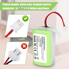 Kunlun Rvbat850 Ion Battery Replacement Battery For Shark Vacuum Rv1001Ae R75