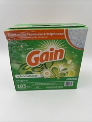 Gain Ultra Powder Laundry Detergent, Original, 183 Loads, 169 Ounces
