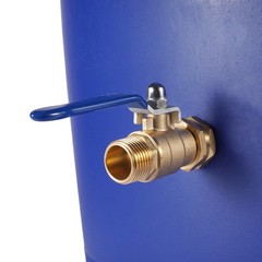 BILAL Heavy Duty Garden Hose Shut Off Valve with Long Handle, High Flow Hose Bal