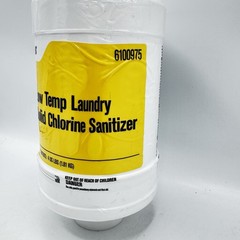 Ecolab 6100975 Low Temp Laundry Solid Chlorine Sanitizer 4lb (sold Individually)