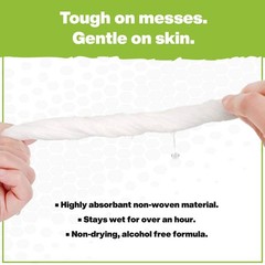Crocodile Cloth Original Cleaning Wipes – 100 100 Count (Pack of 1), White