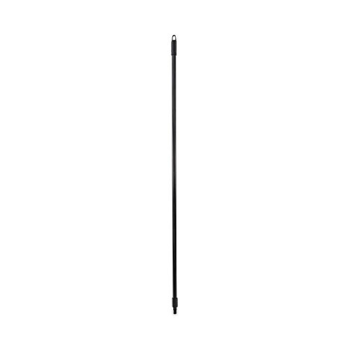 Boardwalk Fiberglass Broom Handle, Nylon Plastic Threaded End, 1″ diax60″, Black