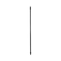 Boardwalk Fiberglass Broom Handle, Nylon Plastic Threaded End, 1″ diax60″, Black