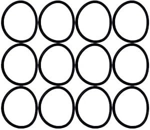 12 Pack Belts 30563B Round Vacuum Cleaner Upright Belt…