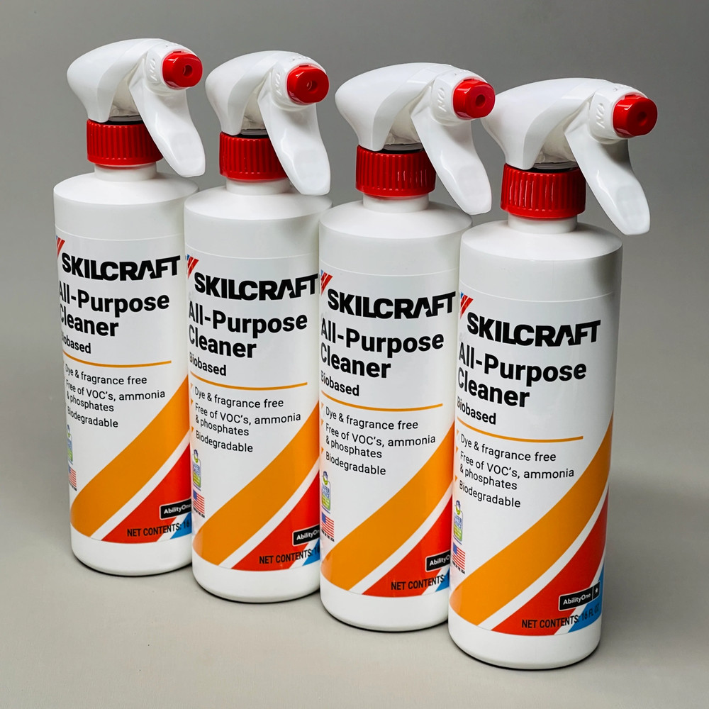 SKILCRAFT All Purpose Cleaner Biobased 12-PACK 16 oz Spray Bottle 9265280 (New)