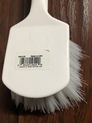 Carlisle 4050102 Sparta Utility Scrub Brush, 20″ x 3″, White