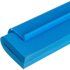 Sparta Commercial Double Foam Squeegee 24 Synthetic Rubber/Polypropylene Pack