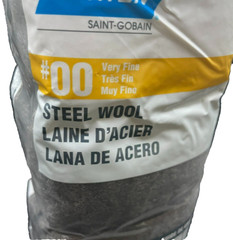 Norton Saint-Gobain #00 Very Fine Steel Wool 12 Pads