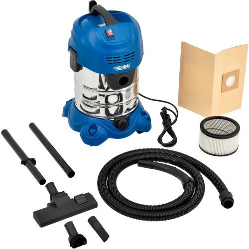 NEW! Stainless Steel Wet/Dry Vacuum, 6.6 Gallon Cap!!