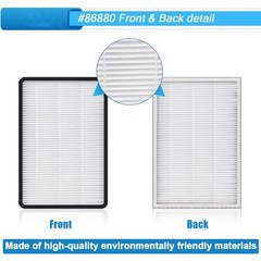 5 of Set For Kenmore EF-2 86880 Exhaust Vacuum HEPA Media Filters Replacement
