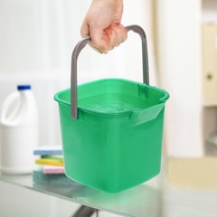 Peohud 4 Pack Sanitizing Buckets, 3 Quart Small Cleaning Square…