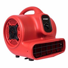 XPOWER P-430 Low 3.8Amp 2000 CFM 3 Speed Air Mover Carpet Dryer Blower Floor Fan