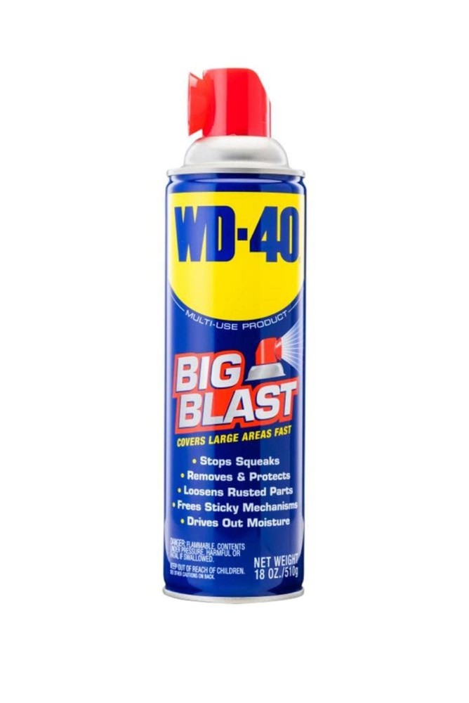 WD 40 Big Blast Machine Lubricant Wide Area Spray Corrosion Inhibitor 16 oz