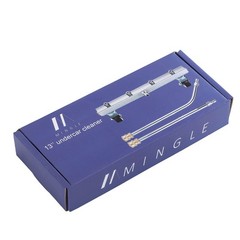 M MINGLE Pressure Washer Undercarriage Cleaner, Under Car 13 Inch, Silver