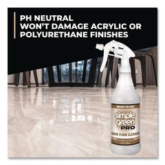 Simple Green 505032 Pro Hard Floor Cleaner – Lemon Verbena Scent (12/Carton) New