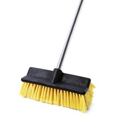Yocada Deck Brush with 4-Section Extendable Handle Floor Scrub Brush Soft &Me…