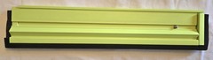 Impact Floor Guard Dam 7264 Extends 36″ to 64″ Rubber Yellow/Green Fluorescent