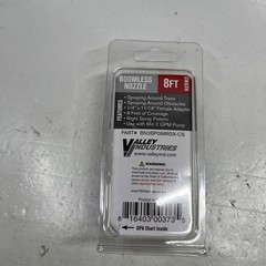 Valley Industries BN2BP088RSX-CS Boomless Nozzle Right Spray 2 Gpm 8Ft Swath