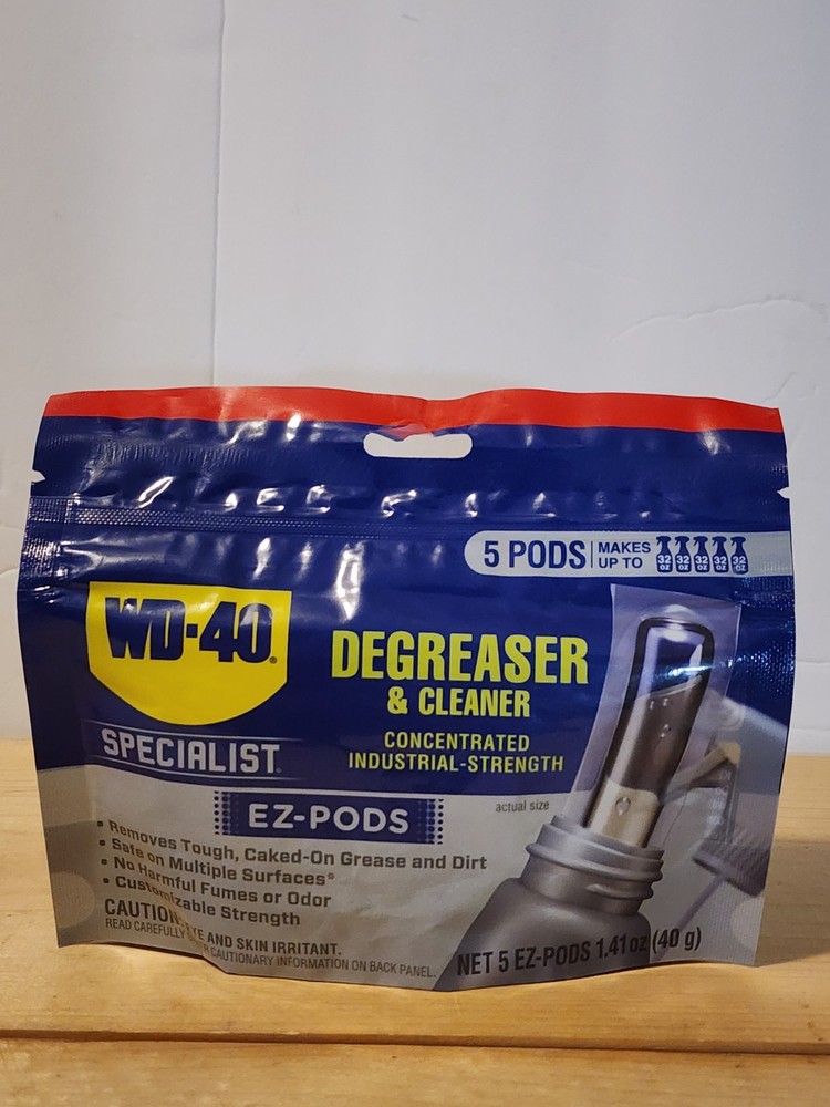 WD-40 Specialist Industrial-Strength Degreaser EZ-PODS of 5 PODS