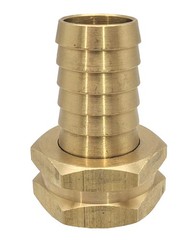GRIDTECH Brass Garden Hose Adapter 3/4″ Barb x GHT Female,
