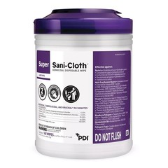 PDI Super Sani-Cloth Germicidal Disposable Wipe (4 TUBS/640WIPES)