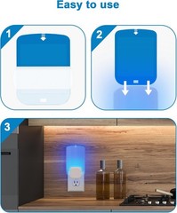 20 Pcs Refill Cartridges for Stem Flying Insect Light Trap, Replacement Blue