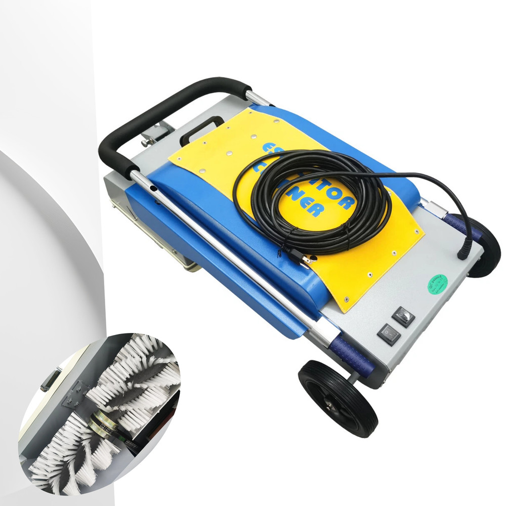 Wire Type Commercial Escalator Cleaner Automatic Step Cleaning Machine 110V 20L