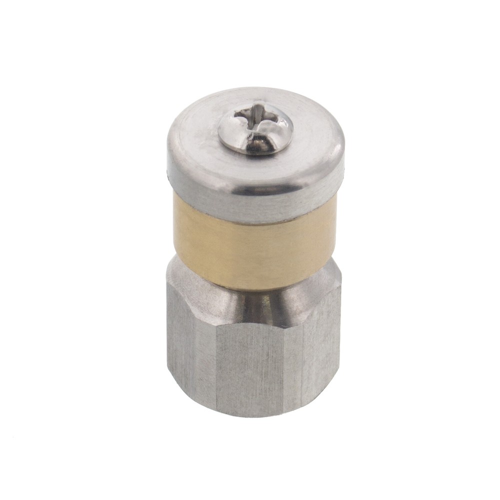 Erie Tools Rotating 1/4″ Sewer Jetter Drain Cleaning Nozzle 8.0 Orifice