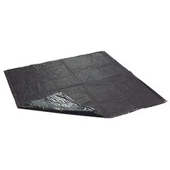 Pig Mat444 Sorbent Pad, 3 Gal, 5 Ft X 60 In, Oil, Black, Polyethylene,