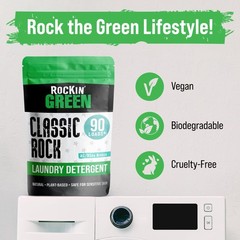 Rockin’ Green Classic Rock Laundry Detergent (90 90 Loads,