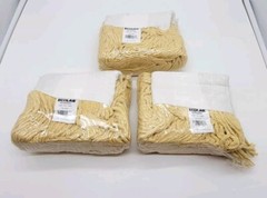3pk Ecolab Mop Heads Cut End Yellow 90060694