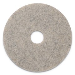 Americo Manufacturing Co 402020 Combo Burnishing Pads, 20″ Diameter, Tan, 5/ct