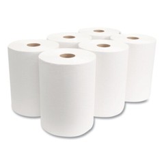 Morcon Paper W106 1-Ply 10″ x 800 ft. 10″ Roll Towels – White (6/Carton) New