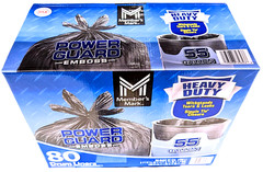 Member’s Mark Heavy Duty 55-Gallon Drum Liner Trash Bags 80 Count