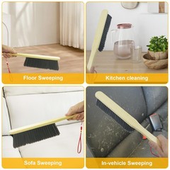 Hiqu And Hist 2 Piece Wooden Hand Broom Dust Brushbench Brushessoft Bristles