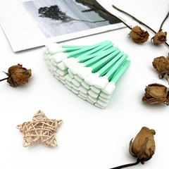 50PCS Foam Cleaning Swabs – Anti-Static Lint-Free Applicators for Green