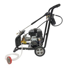 7HP Gasoline High Pressure Washer Gasoline Manual Washer w/ Hose 3400RPM 2200PSI