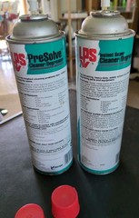 Lps Cleaner/Degreaser 4pk 1-15oz, 1-20oz, 2-4oz USED, INCLUDES HALF BOTTLES