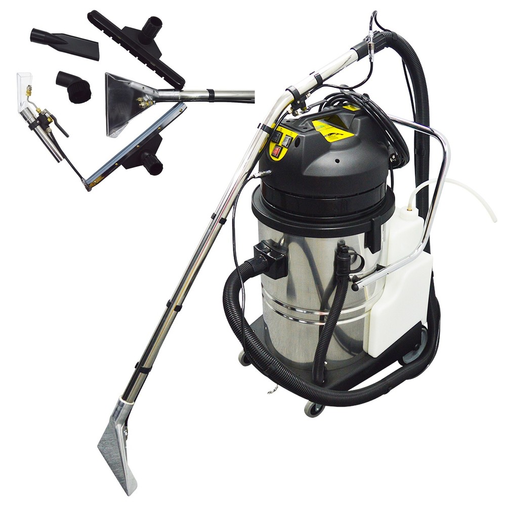 80L Carpet Cleaner Carpet Extractor Upholstery Cleaner 3 in 1 110V 2.7HP
